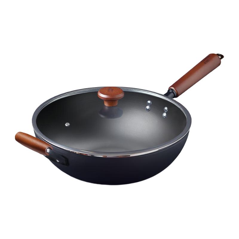 Chui Da Huang Unbeschichteter Schmiedeeisen-Wok
