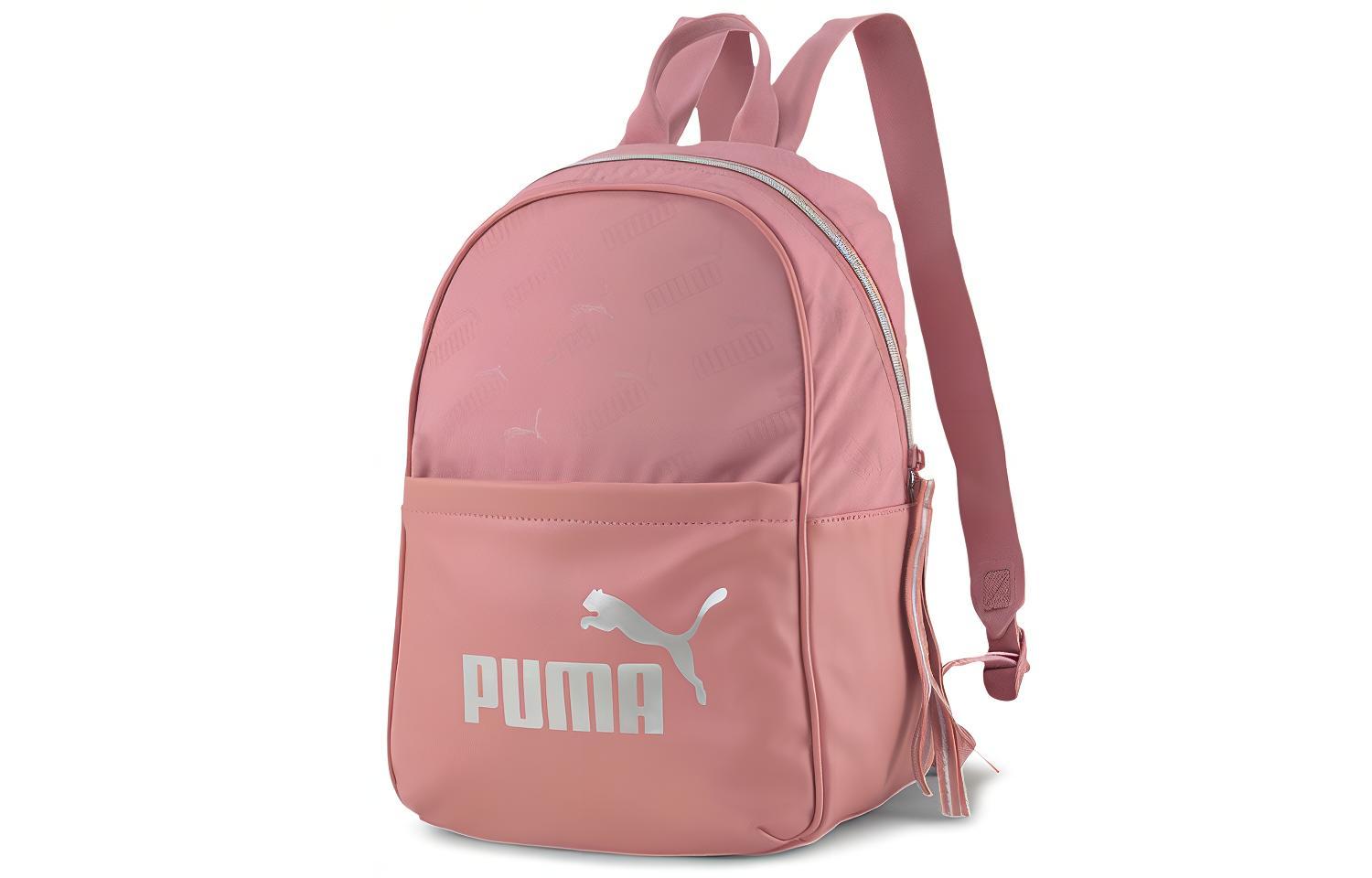 PUMA Polyester Backpack Regular Unisex Pink 077386-02