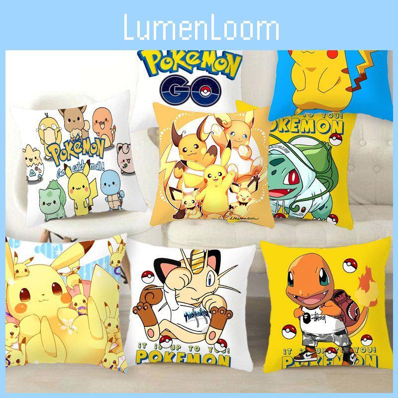 Bezaubernder Pokémon Kissenbezug für weichen und kuscheligen dekorativen Kissenbezug