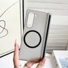 2026 NEW For Samsung Galaxy Z Fold7 Fold 4 5 6 7 Zfold6 Matte Magnetic Case Hinge Protection Translucent Wireless Charging Cover