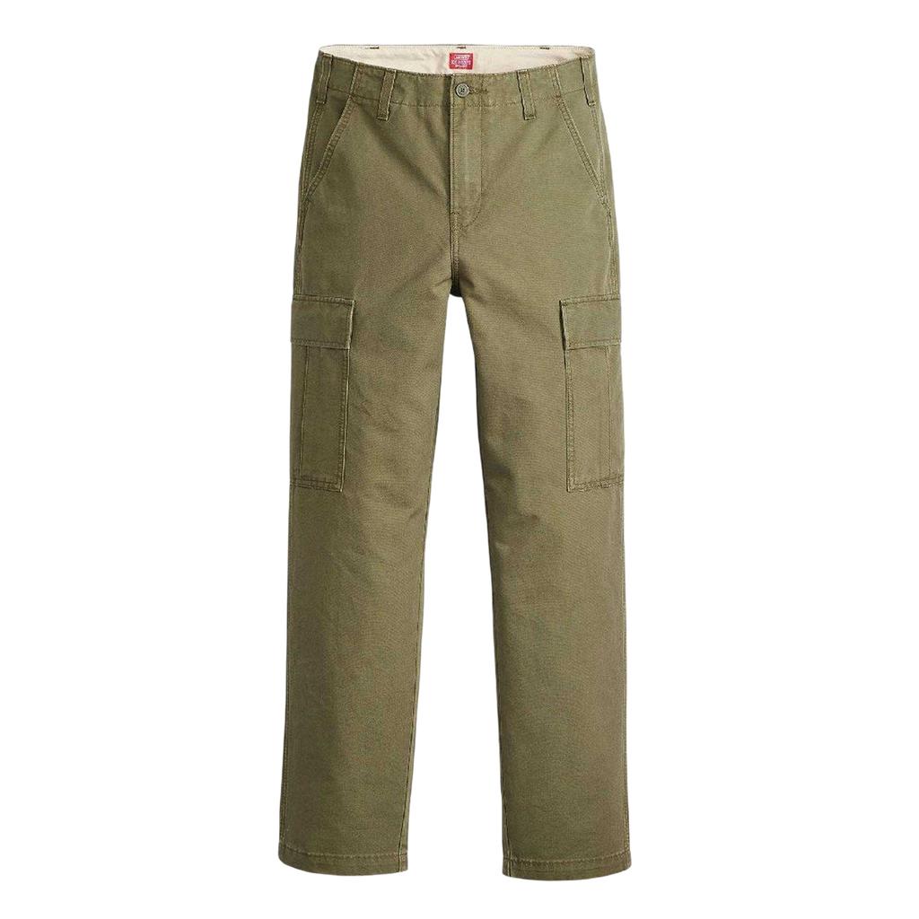 Levis Mens Canvas Straight Leg Cargo Trousers