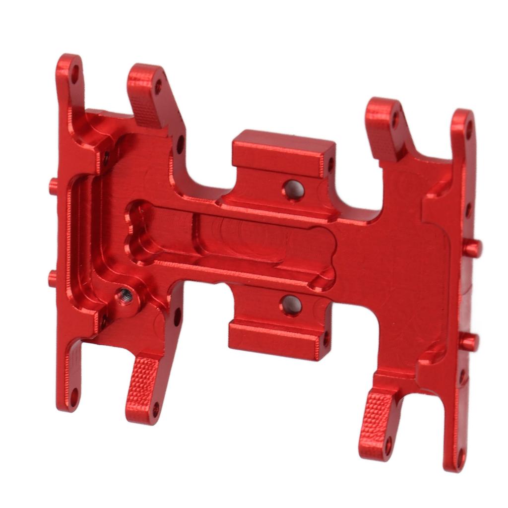 RC Middle Gear Box Plate Aluminum Alloy High Strength Remote Control Car Parts AccessoriesRed