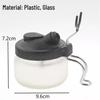 Airbrush Cleaning Pot with Glass Bottle & Metal Stand – Professional Waste Collection Tool