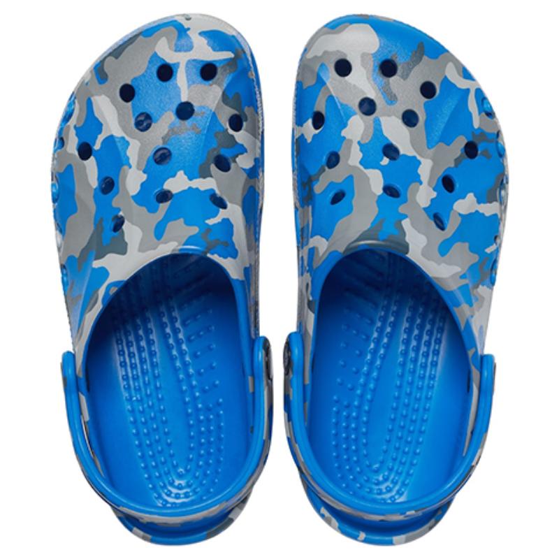Crocs Classic Baya Clog EVA Sandals Camo Unisex 'Blue'