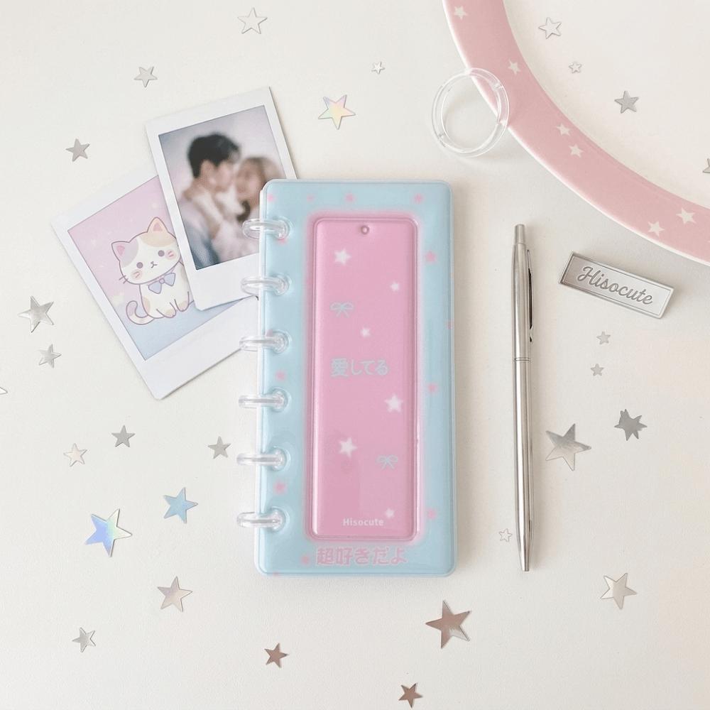 INS mini Photo Card Binder Cartoon Small Card Storage Book Gift Photo Storage Album School