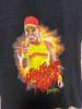 Hulk Hogan Vtg Anni '90 Maglietta Stile Classico Manica Corta Nera Unisex Camicia KH16452