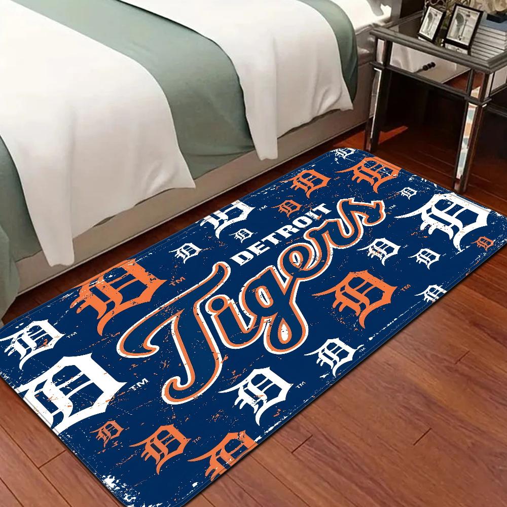 

D-Detroit T-Tigers Door Mat Nordic Style Bedroom Living Room Doormat Home Balcony Anti-Slip Alfombra 40x60cm