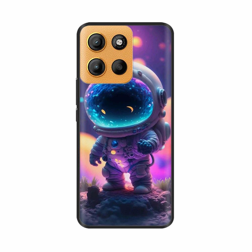 For Motorola G15 Case Cute Phone Case Funny Back Cover For Moto G15 Power Camera Protection Soft Original Liquid Silicone Cases