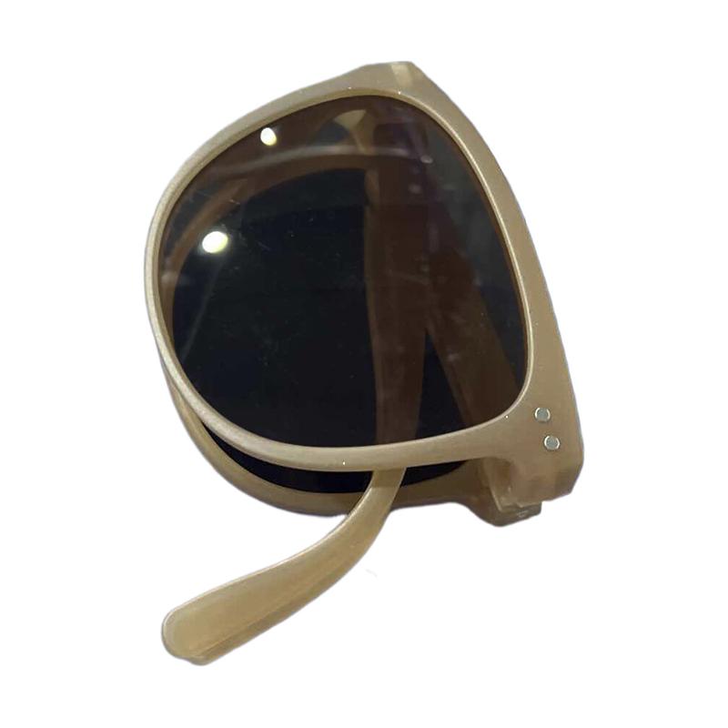 Women'S Fashion Folding Sunglasses Women'S Brand Designer Glasses Oval Glasses Lady Retro Sunglasses Uv400 Protect