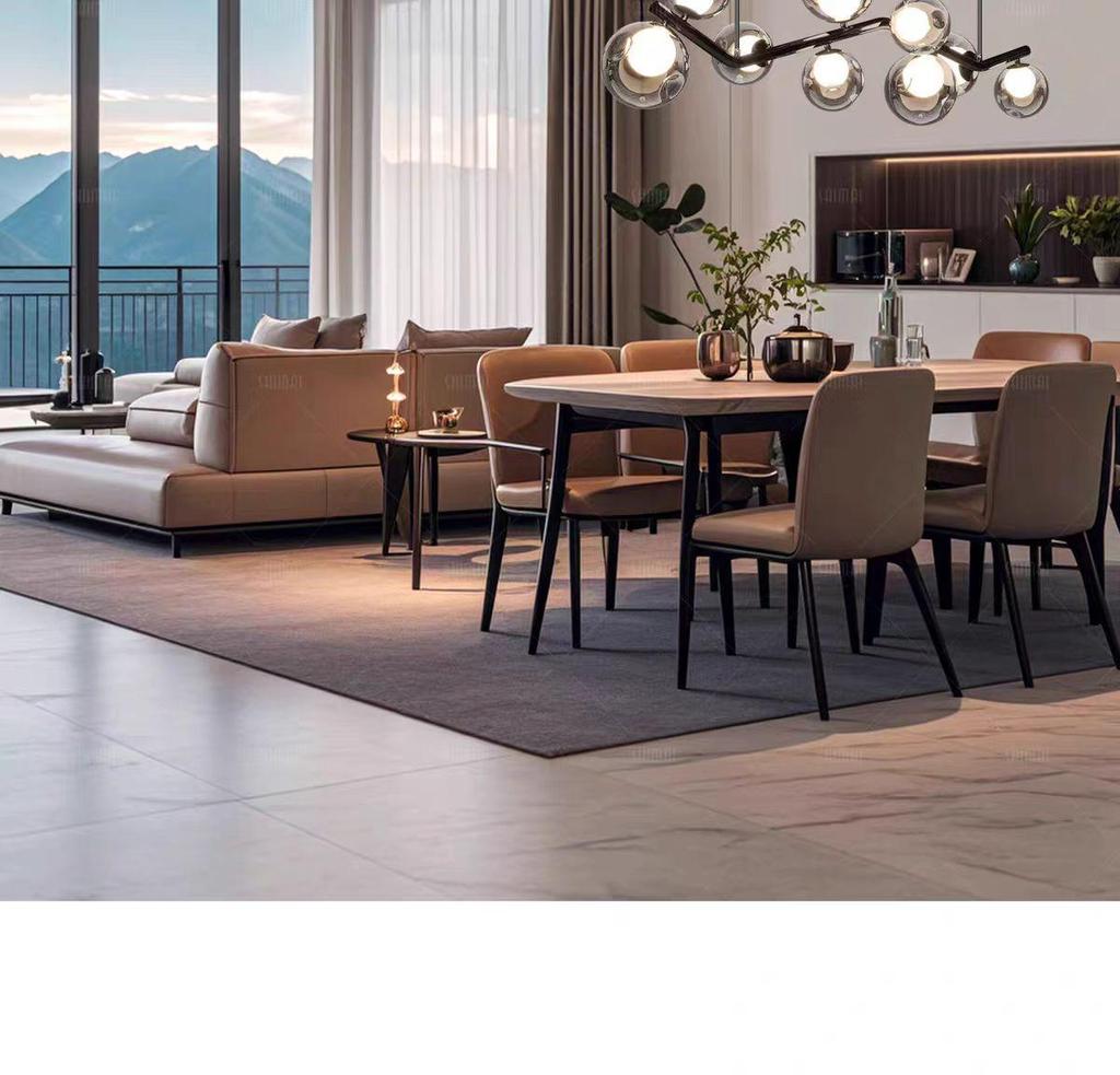 2025 Italian Minimalist Chandelier: Modern Living & Dining Room Light