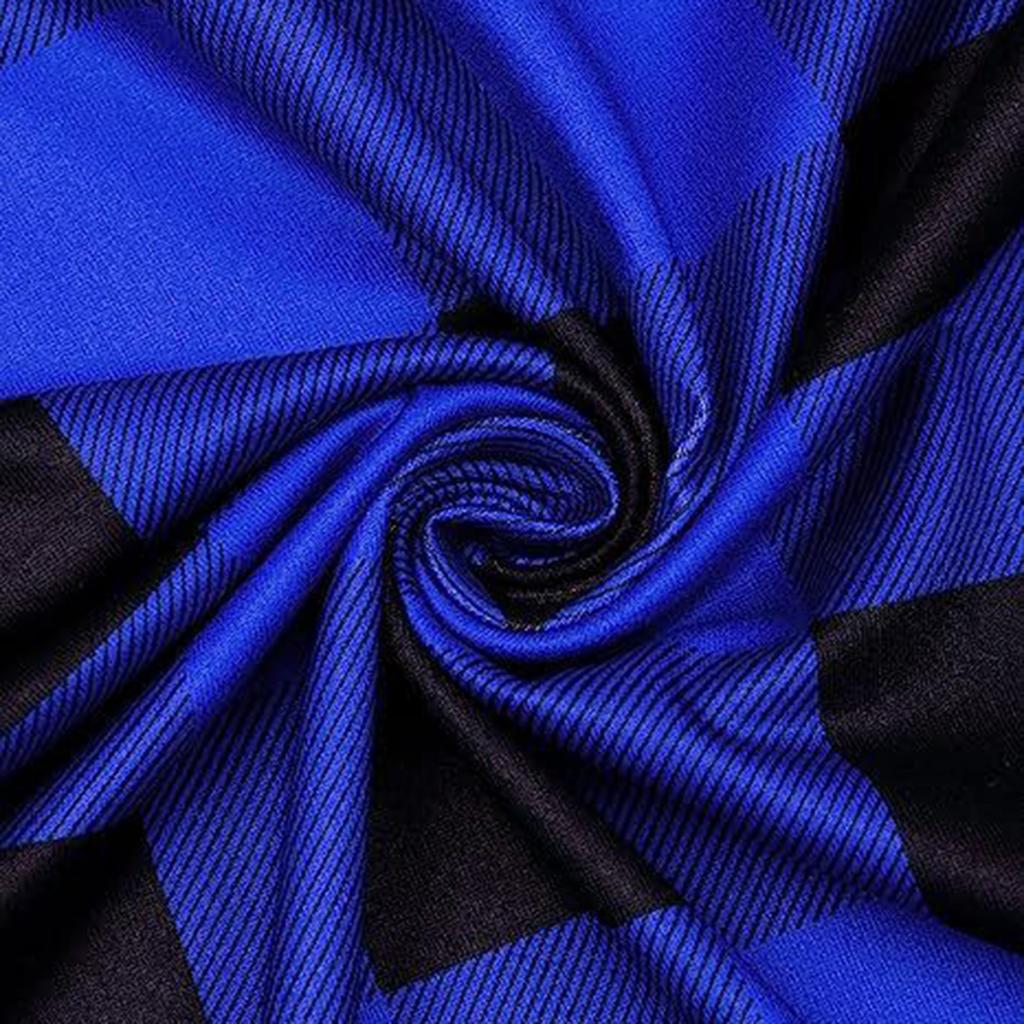 Pantaloni de modă pentru femei cu picioare drepte Pantaloni de pijama confortabili în carouri elastice cu șnur