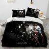 3D Lost ARK Game Gamer Cartoon Comforter Bedding Set,Duvet Cover Bed Set Quilt Cover Pillowcase,king Queen Size Bedding Set Boys