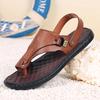 Summer Dual-purpose Outer Wear Middle-aged Cool Slippers Sandals Men's Toes Outdoor Casual Beach Shoes