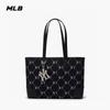 MLB Vintage Monogram Tote Bag - Large Capacity NY Jacquard Logo Handbag (Couple Style)