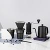 26-Year-old New Hand-brewed Coffee Set Outdoor Camping Simple Stainless Steel Coffee Set 9-piece Set
