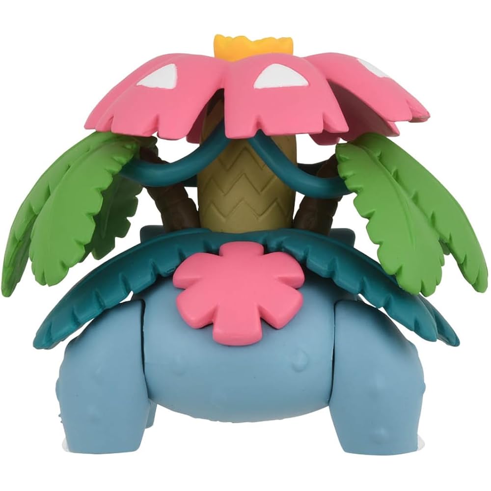 Pokemon Moncolle Mega Venusaur Collectible Figure Green 10cm