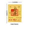 999 Pure Gold Treasure Chest Phone Sticker - Princess New Year Wealth Stickers Gift