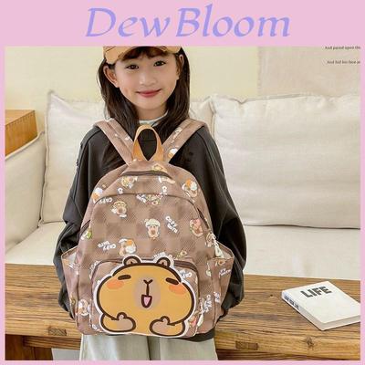 Adorable Capybara Cartoon Children's Backpack For Kids Ages Two To Five Years