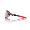 Baegpeosenteu Slenderdale Gloss Carbon Fiber - Hyper Crimson Silver Mirror Lens