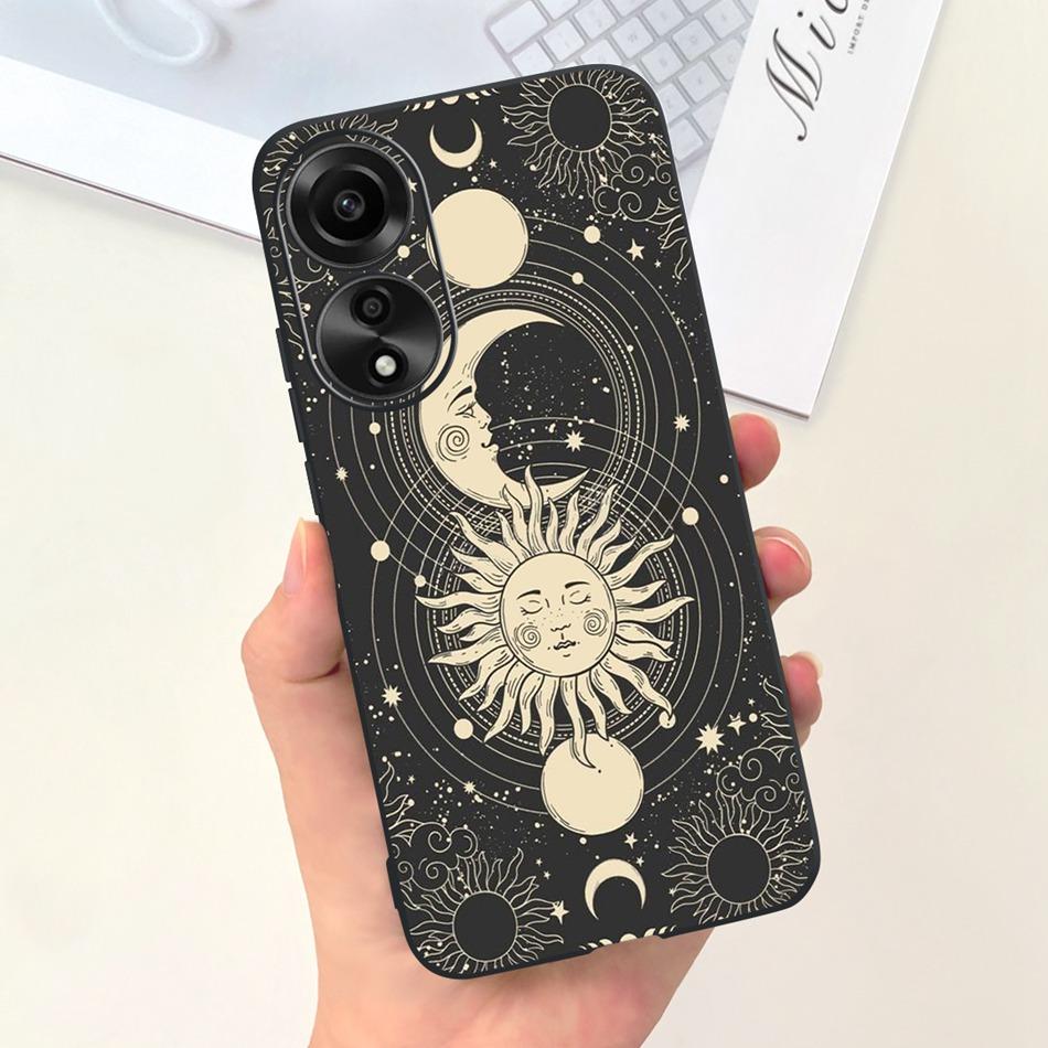 For OPPO A78 Case Oppo A78 4G CPH2565 Cute Fashion Candy Color Soft Silicone TPU Phone Back Cover For OppoA78 A 78 4G 2023