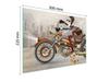 SZKLANA DESKA DO KROEJNIA 30x22 MOTOCYKL