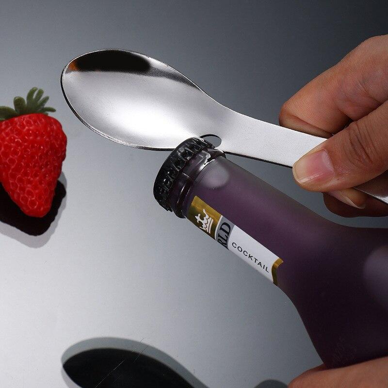 Buy Fork Spoon Camping Multi Function Spoon 5 In 1 Integrated Fork