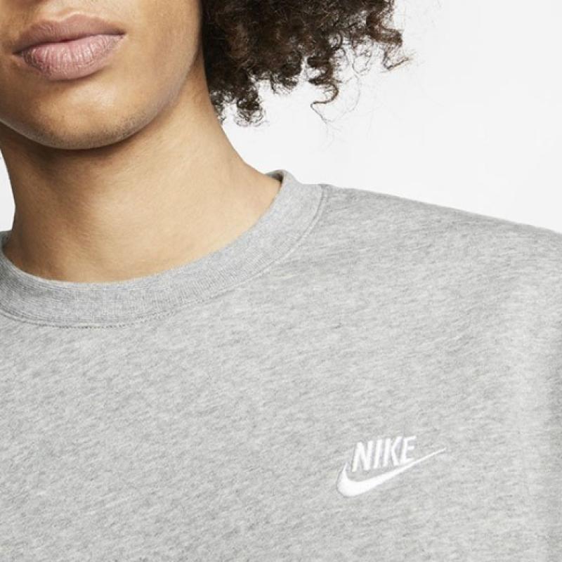 Nike Sweatshirt Club Fleece Crew Top Bv2663 063 S2309
