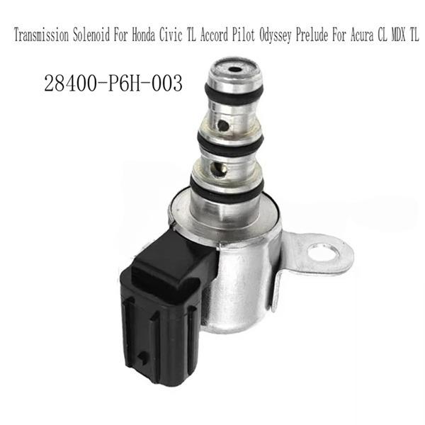 2 pcs Solenoid Valve Set 28400-P6H-003 & 28500-P6H-013 for Honda Civic, TL, Accord