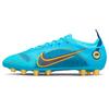 New Mercurial Vapor 14 Elite Hg Hard Ground Soccer Shoes Blue DJ2836-484