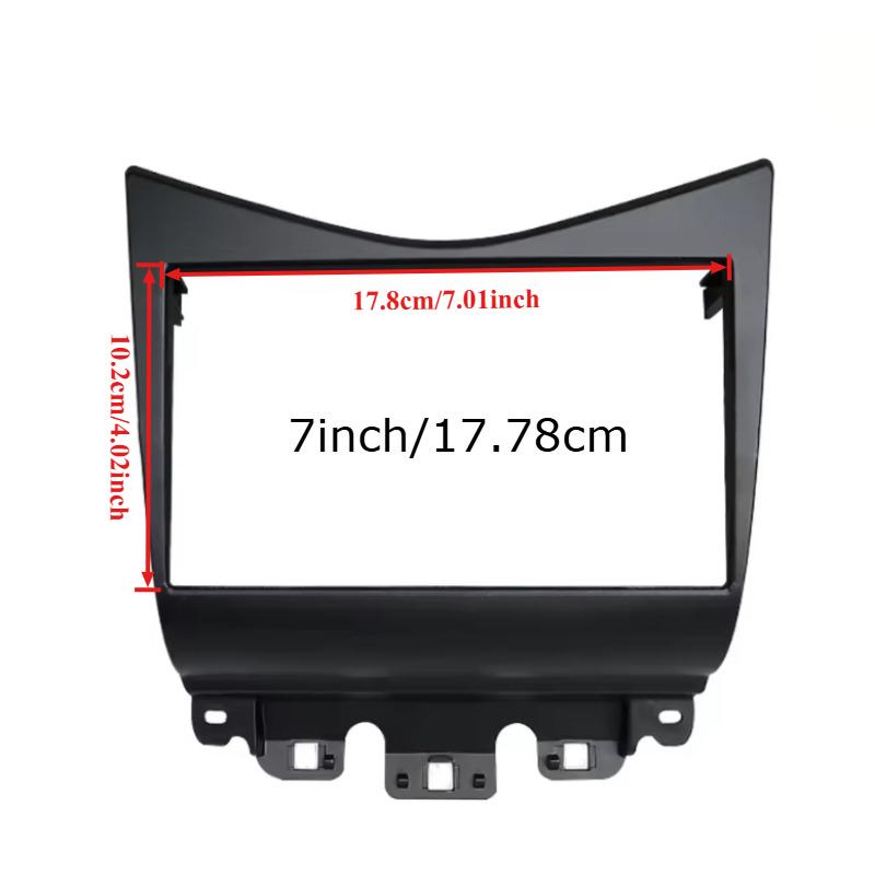 Car Radio Fascia Frame Installation Trim Fascia Panel for Honda Accord 2003-2007 7Inch