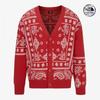 Men S paiSley Cardigan Red nj5Sr55b