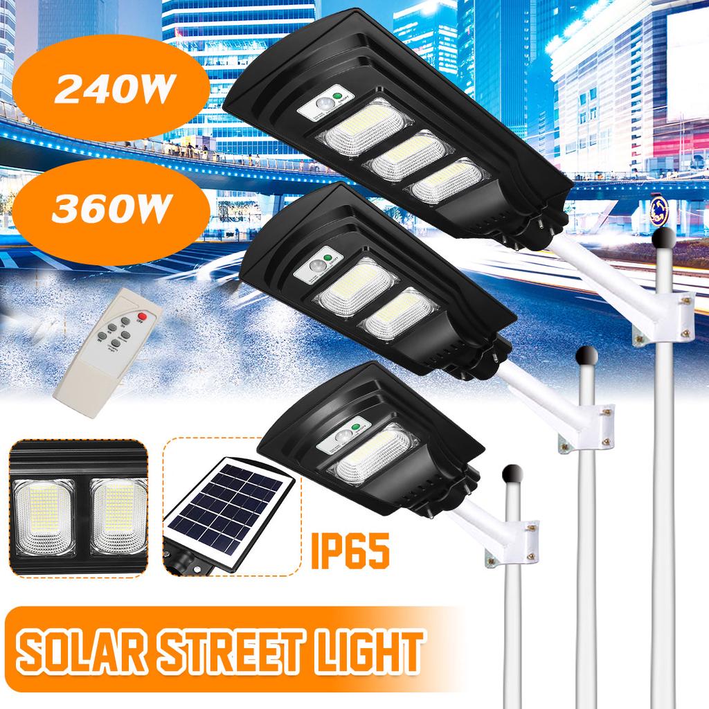 360W LED Solar Wall Street Light Radar Induction PIR Motion Sensor Outdoor 360W LED Solar Wall Street Light Radar Induction PIR Motion Sensor Outdoor