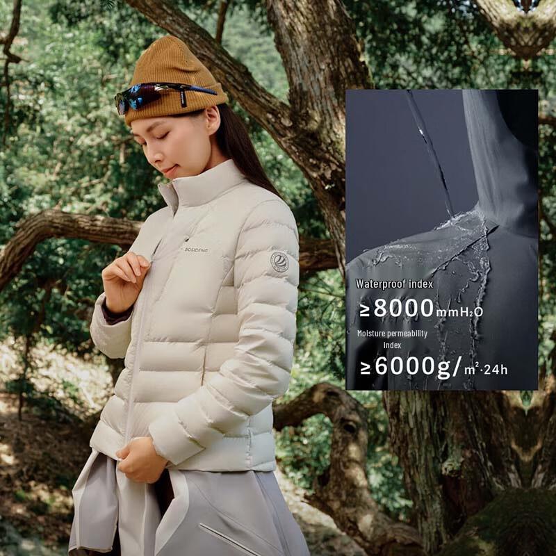Bosideng Women's 3-in-1 Windproof Goose Down Jacket