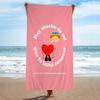B-Bads B-Bunnys Art Microfiber Printed Beach Towel Mountain Climbing Yoga Beach Swimming Running Absorbent Soft Towel