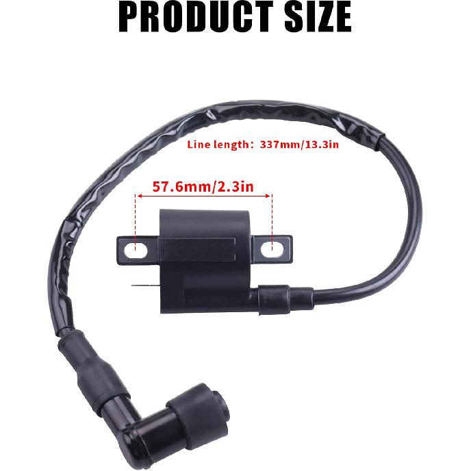 IGNITION COIL NEW Compatible with Yamaha PW 50 PW50 1981-2009 PW 80 PW80 1981-2009