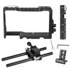Andoer Professional Video Cage Rig Kit Film Making System W  15mm Rod Accessory Replacement for Sony A6000 A6300 A6500