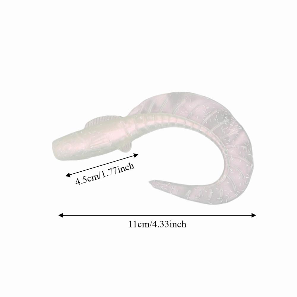4PCS 11cm 13g Fishing Bait Fan-Shaped Bass Lure Durable Fishing Lure Freshwater Fishing