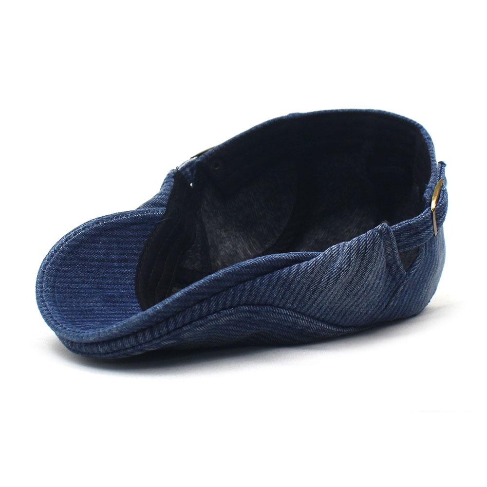 Джинсовая полосатая шляпа — фото 9