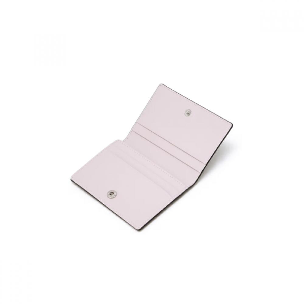 Daks Black Dd Logo Cowhide Card Wallet Dcwa6f790bk