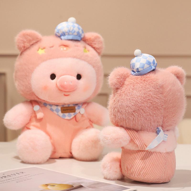 Adorable Pig Plush Sleeping Pillow - Children's Cuddle Toy and Birthday Gift for Girls