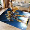 Transformers Bumblebee'S Power Carpet For Playroom Bedroom Living Room Sofa Home Decorkids Game Area Rug Nonslip Floor Mat