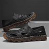 Fashion Stylish Trendy Mens Sport Sandals Quick-Dry Webbing Flats Outdoor Adventure Beach Shoes Comfortable Summer Walking Shoes Sandals