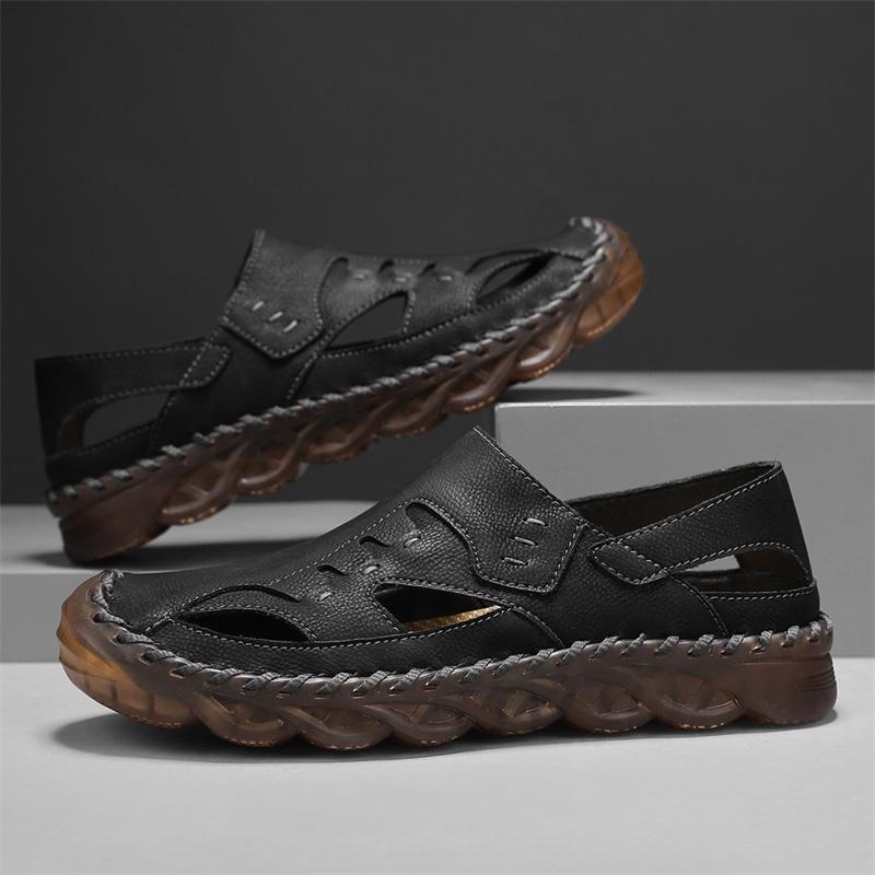 Fashion Stylish Trendy Mens Sport Sandals Quick-Dry Webbing Flats Outdoor Adventure Beach Shoes Comfortable Summer Walking Shoes Sandals