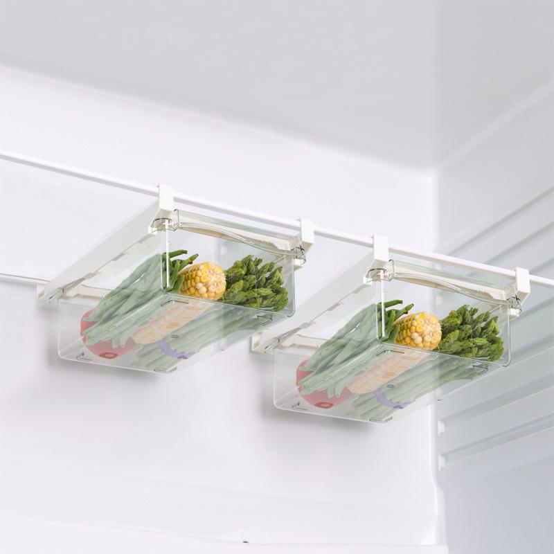 Refrigerator Hanging Drawer Egg & Produce Storage Organizer