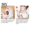 Adjustable Baby Patting Device Patter for Sleep Startle Prevention Stuffed Doll Pillow with Soothing Tool Palm Pad Companion Music Comforting Newborns