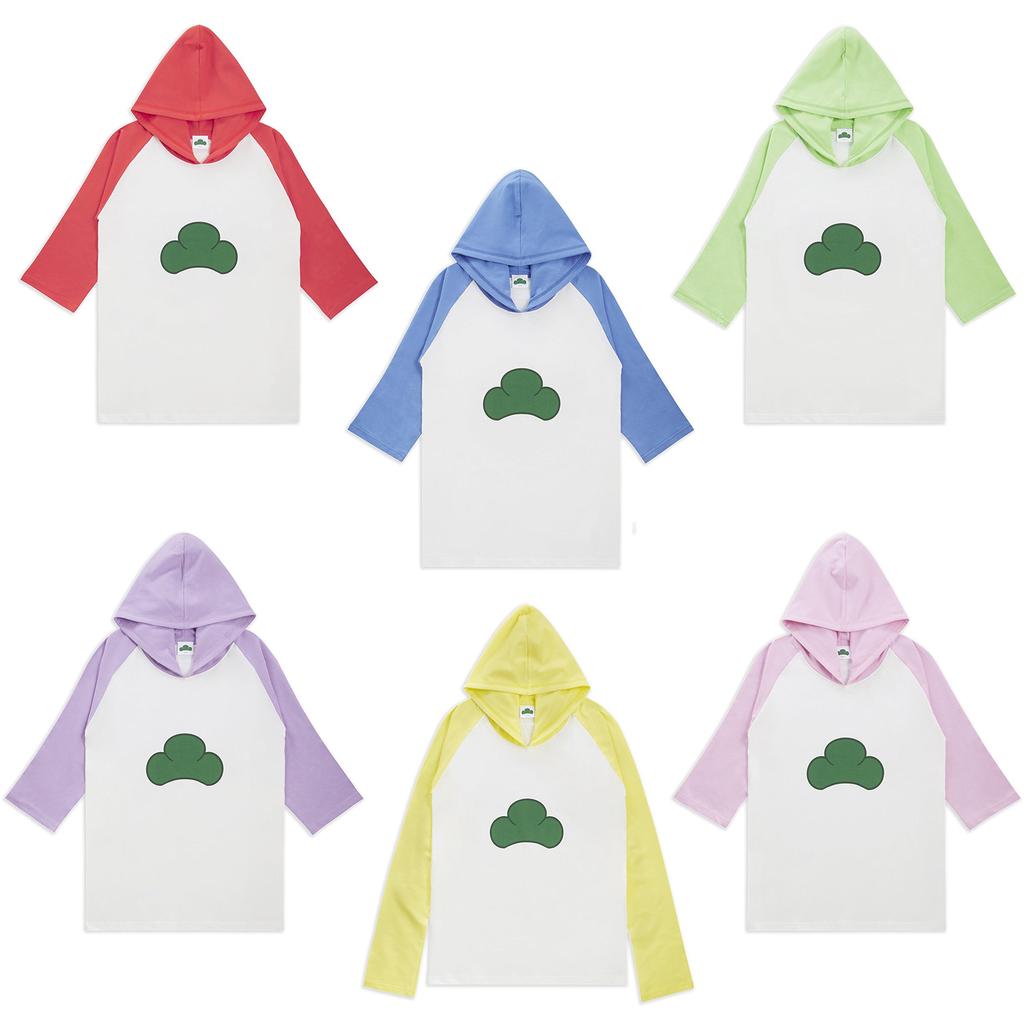 Todomatsu Raglan Kiefer Größe L Osomatsu-san Kapuzenpullover,