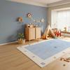 Play Mat, Kids Rug for Bedroom, Educational Crawling Cute Dopamine Design Rainbow Pony 140