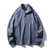 Half-Zip Stand-Up Collar Sweatshirt for Men, Autumn and Winter Base Layer, Export Men's Clothing, Sports Running Fitness Quick-Dry Shirt