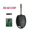 SUPERKEY 4D60 4D63 For Ford Focus Mondeo Transit Connect Courier Fiesta Fusion Galaxy Mondeo S-Max C-Max 433Mhz Remote Car Key
