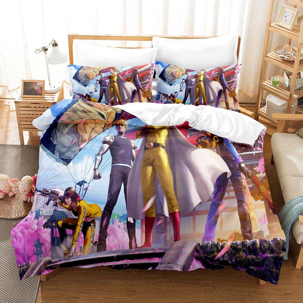 Comforter Warrior Game Garena Free Fire Bedding Set Single Twin Full Queen King Size Bed Set Aldult Kid Bedroom Duvet Sets Bed Sheet